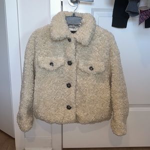 Zara Shearling jacket